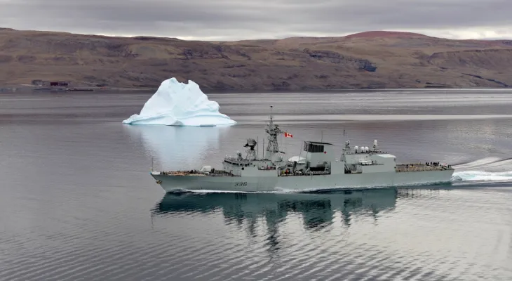 After a decade... nearing completion of the marine facility in the Canadian Arctic this season.
