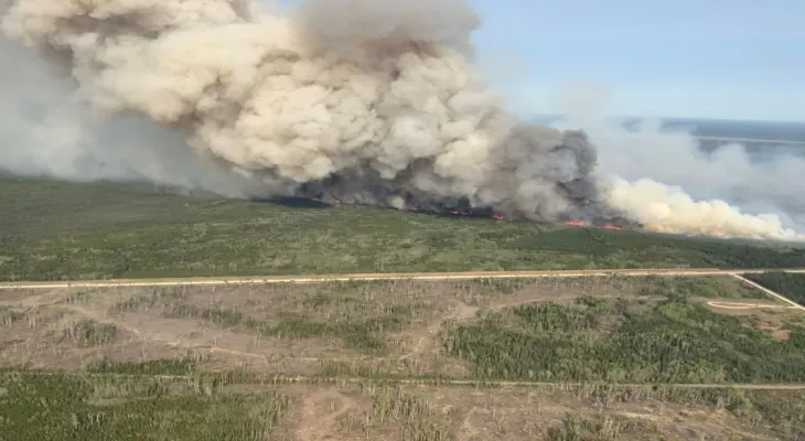 Evacuation of more than 4,000 people in northern Saskatchewan due to intense wildfires
