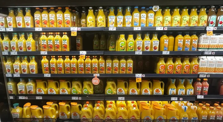 Florida orange juice imports fall to lowest level in two decades… and Canadian consumer taste is changing