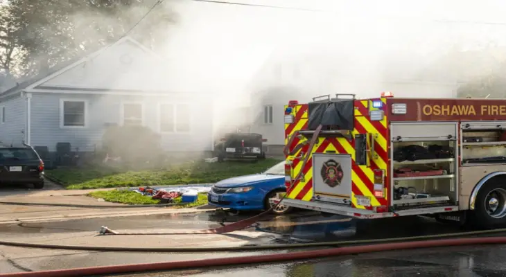 Death of a child and two seriously injured in a trailer fire in the city of Oshawa
