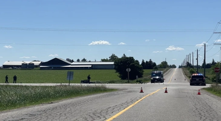Five children killed in a horrific collision accident in the town of Mapleton, Ontario