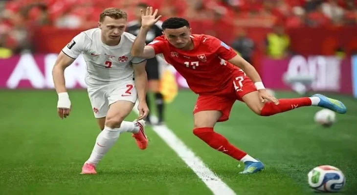 كندا تخسر أمام سويسرا وتتأهل وصيفة للمجموعة الثانية