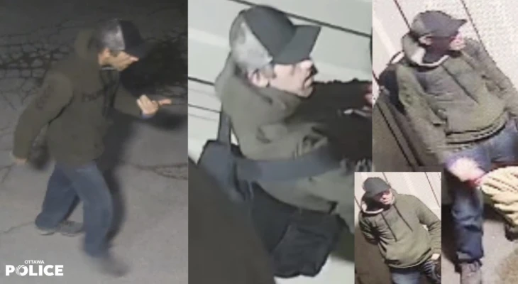 شرطة أوتاوا تنشر صور مشتبه به في حادثة طعن بشارع بانك وتناشد الجمهور المساعدة
