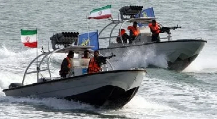 The Iranian Revolutionary Guard announces the closure of the Strait of Hormuz until further notice after intercepting a ship